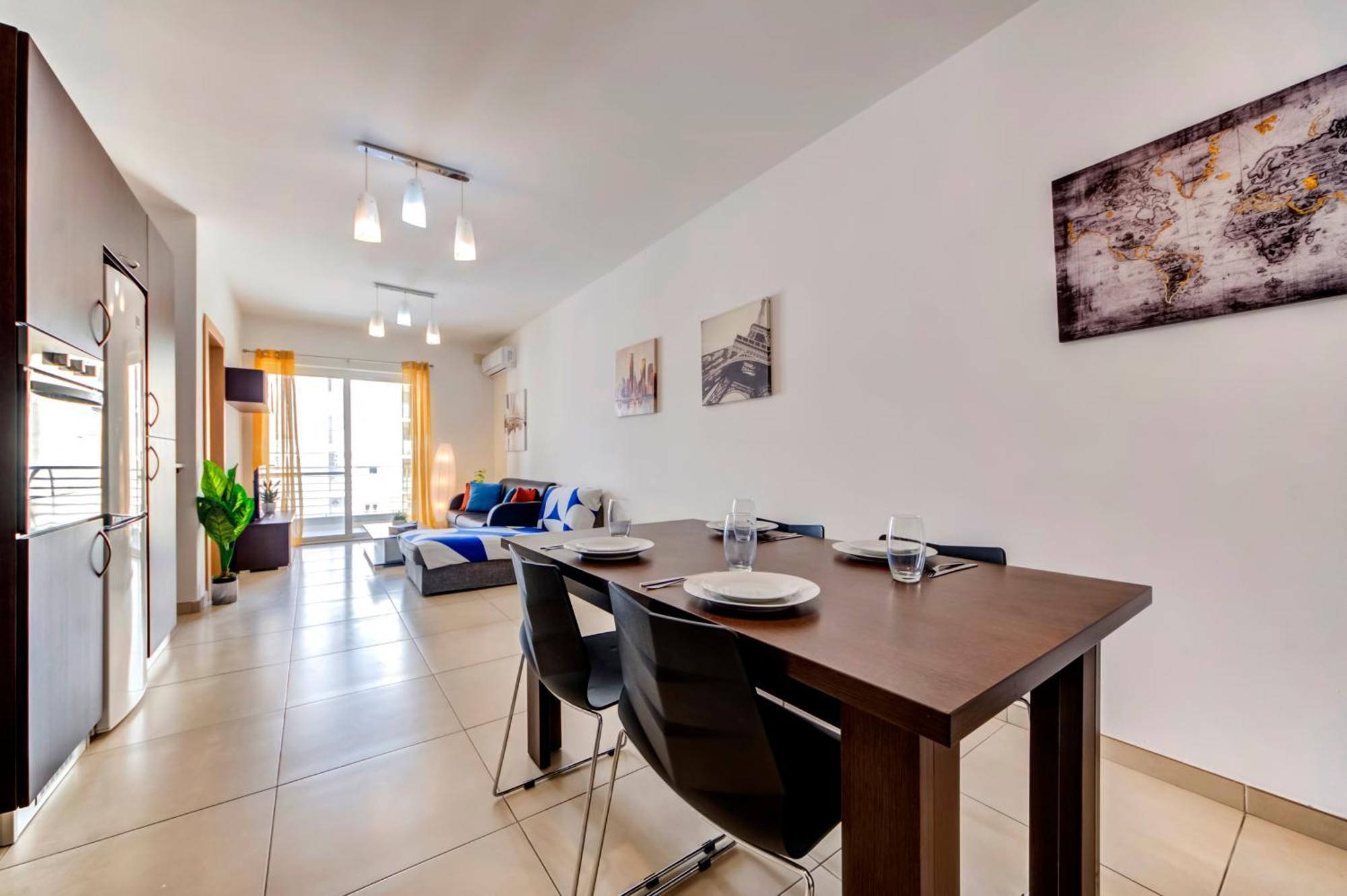 Modern 2Br Apt With Balconies In St Julians, Paceville - Apt 5 By Vaganza San Ġiljan Exterior foto